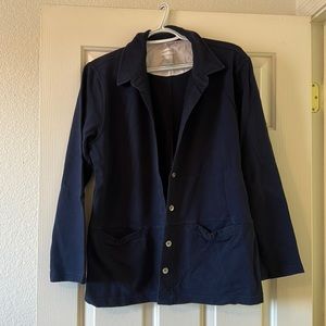 Liz Claiborne navy blue sweater